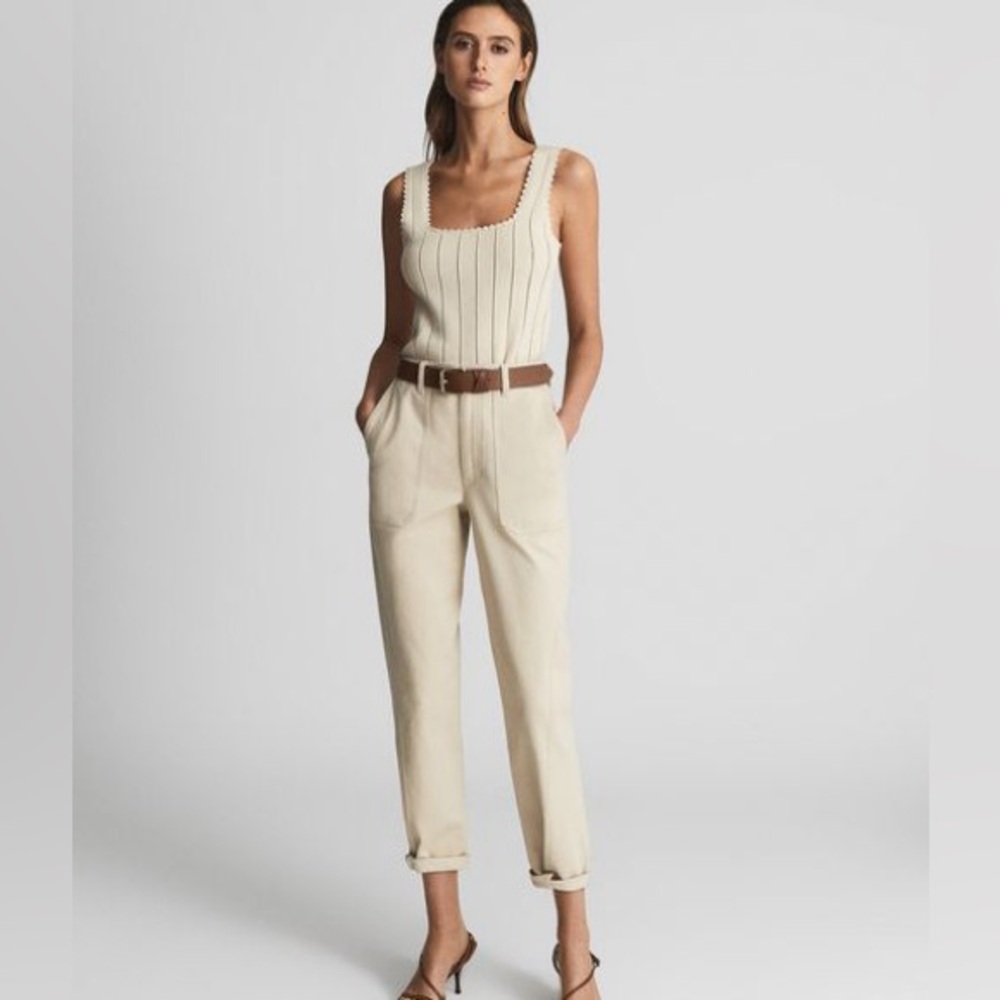Reiss Cotton Erin Trousers